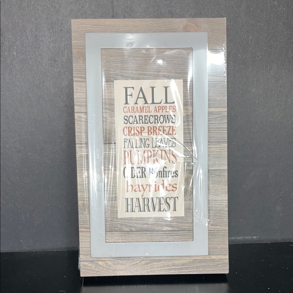 Rustic Fall Themed Wall Art